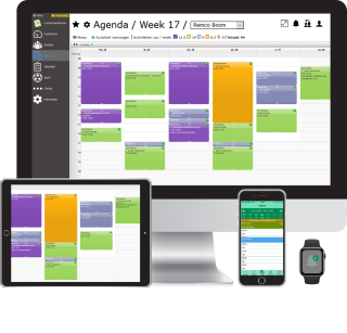 De CombinatiePlanner werkt op PC, tablet en mobiele telefoon. Voor de mobiele telefoon is een native mobiele app ontwikkeld.